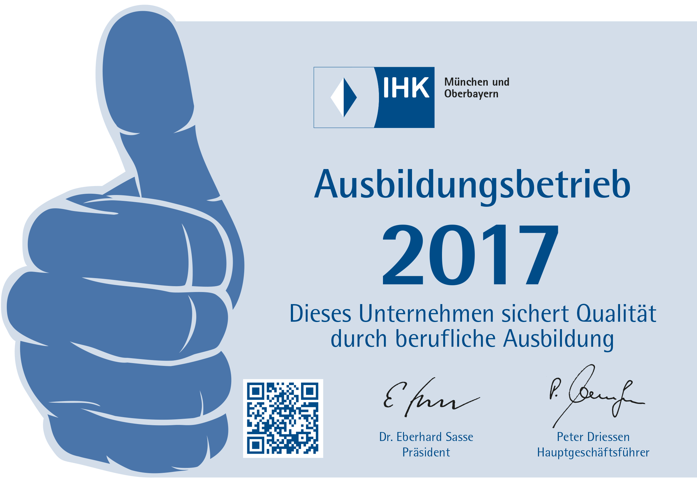 Hotel Jedermann - Ausbildungsbetrieb 2017